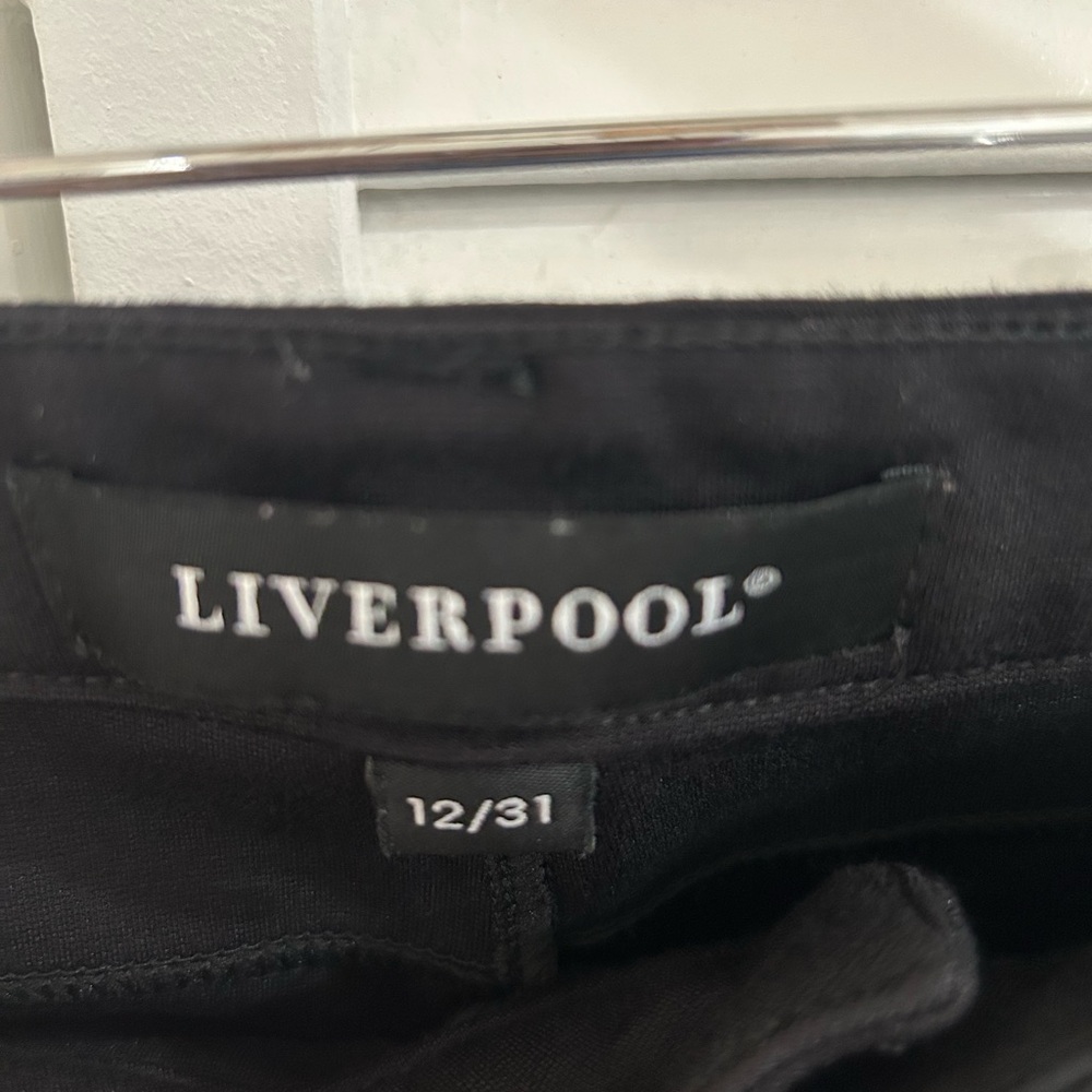 Liverpool Black Skinny Stretch Pants - Picture 2 of 10